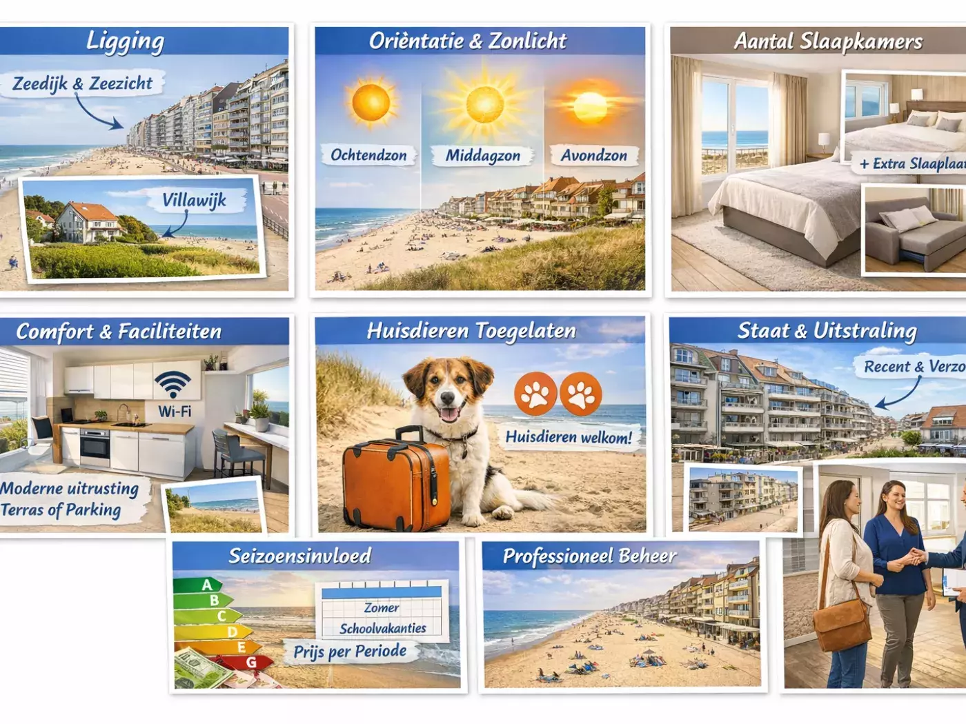 Huurprijs vakantieappartement bepalen