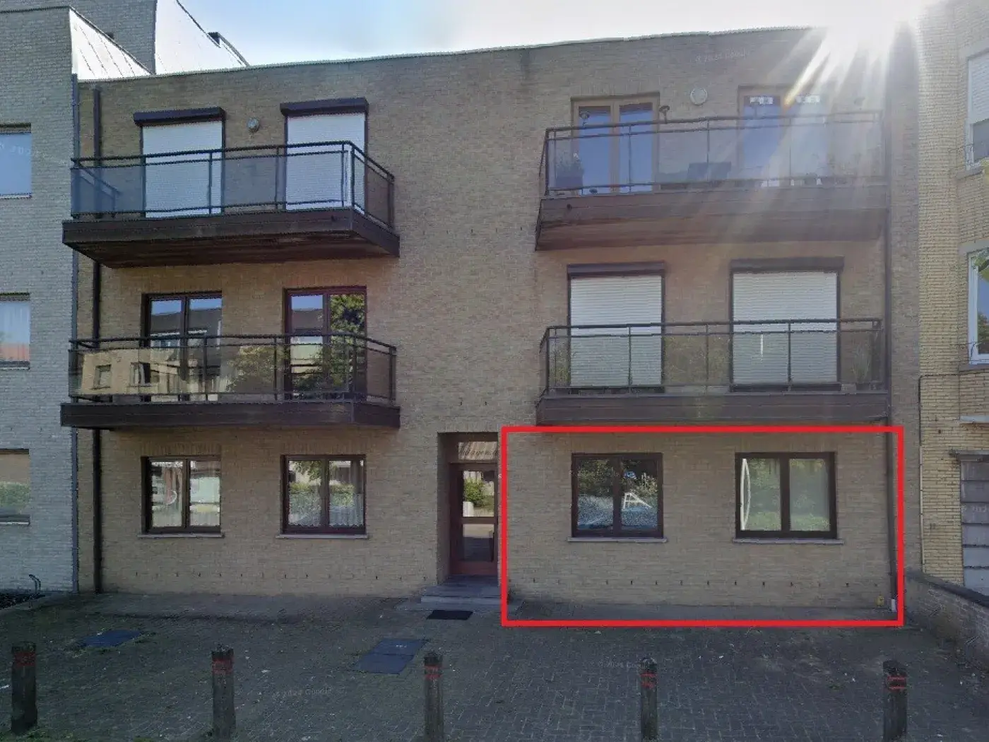 Ruim gelijkvloers appartement, op loopafstand van het centrum en strand van St. Idesbald.